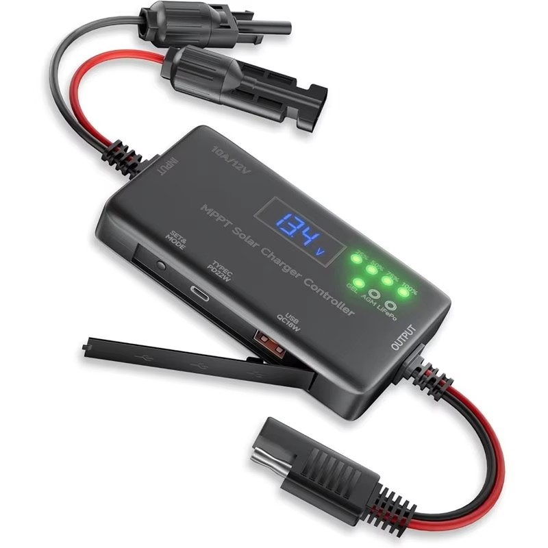 Mppt Charge Controller - MPPT Solar Şarj Kontrol Cihazı 12V