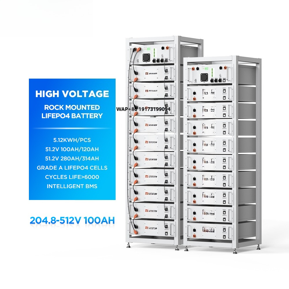 Lithium Battery 100Ah - Yüksek Voltajlı İstiflenebilir Güneş Enerjisi Lityum-iyon