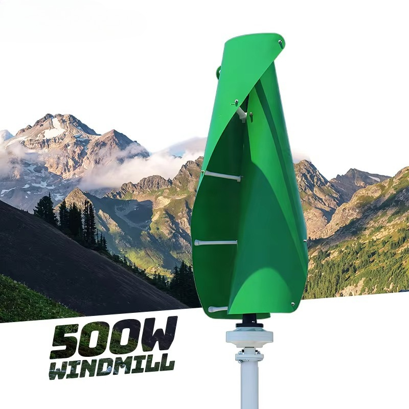 Mini Wind Turbine Vertical - Dikey Rüzgar Türbini 2KW 3KW 5KW