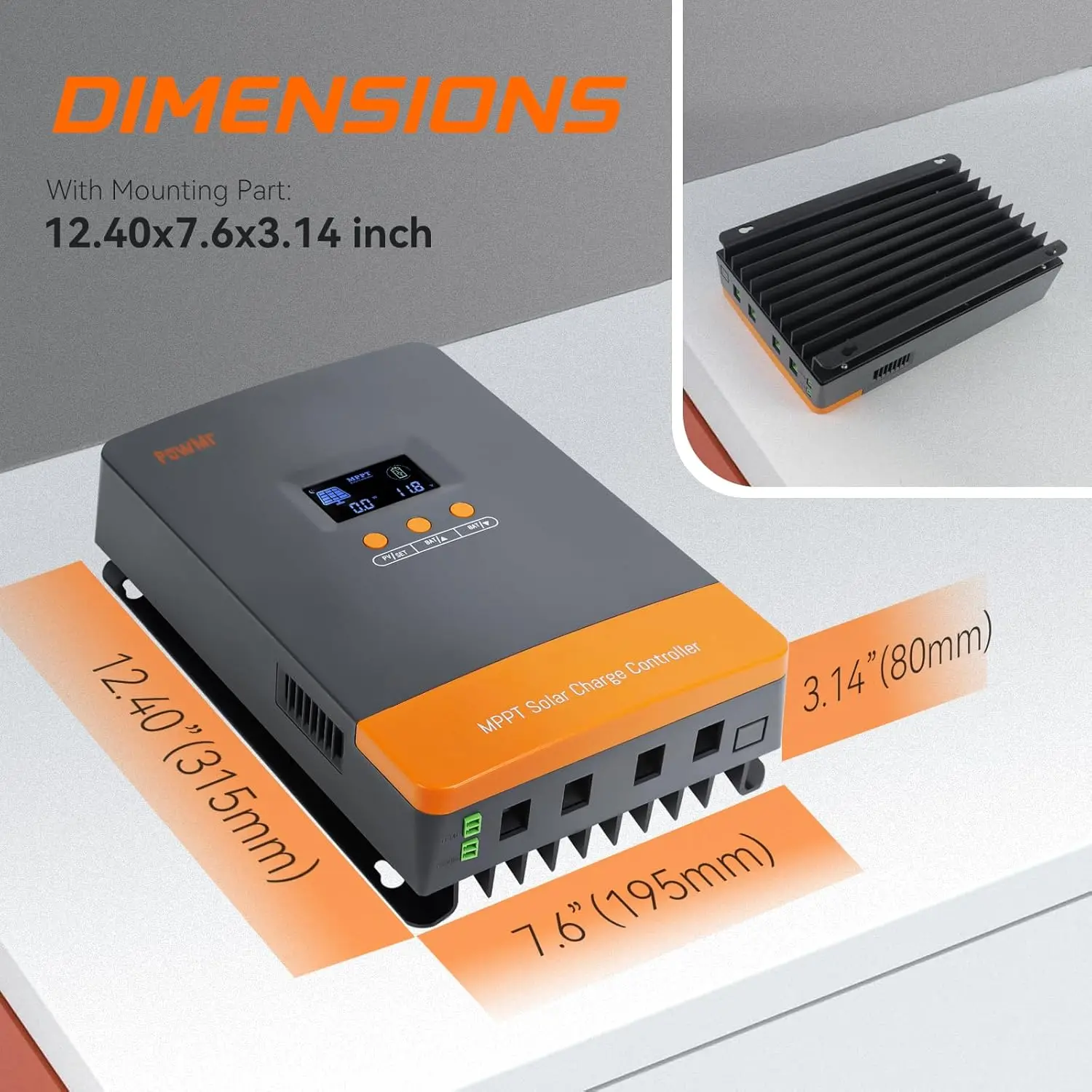 PowMr Çok Satan 12V 24V 48V Ak - Mppt Charge Controller incelemesi ve fiyatı