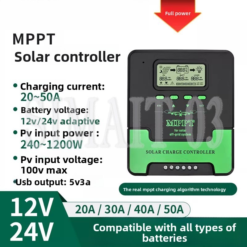 MPPT Güneş Enerjisi Şarj Regül - Mppt Charge Controller incelemesi ve fiyatı