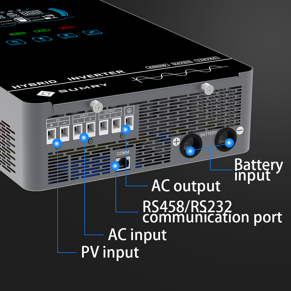 Sumry 4KW 120V Şebeke Dışı Sol - Mppt Charge Controller incelemesi ve fiyatı