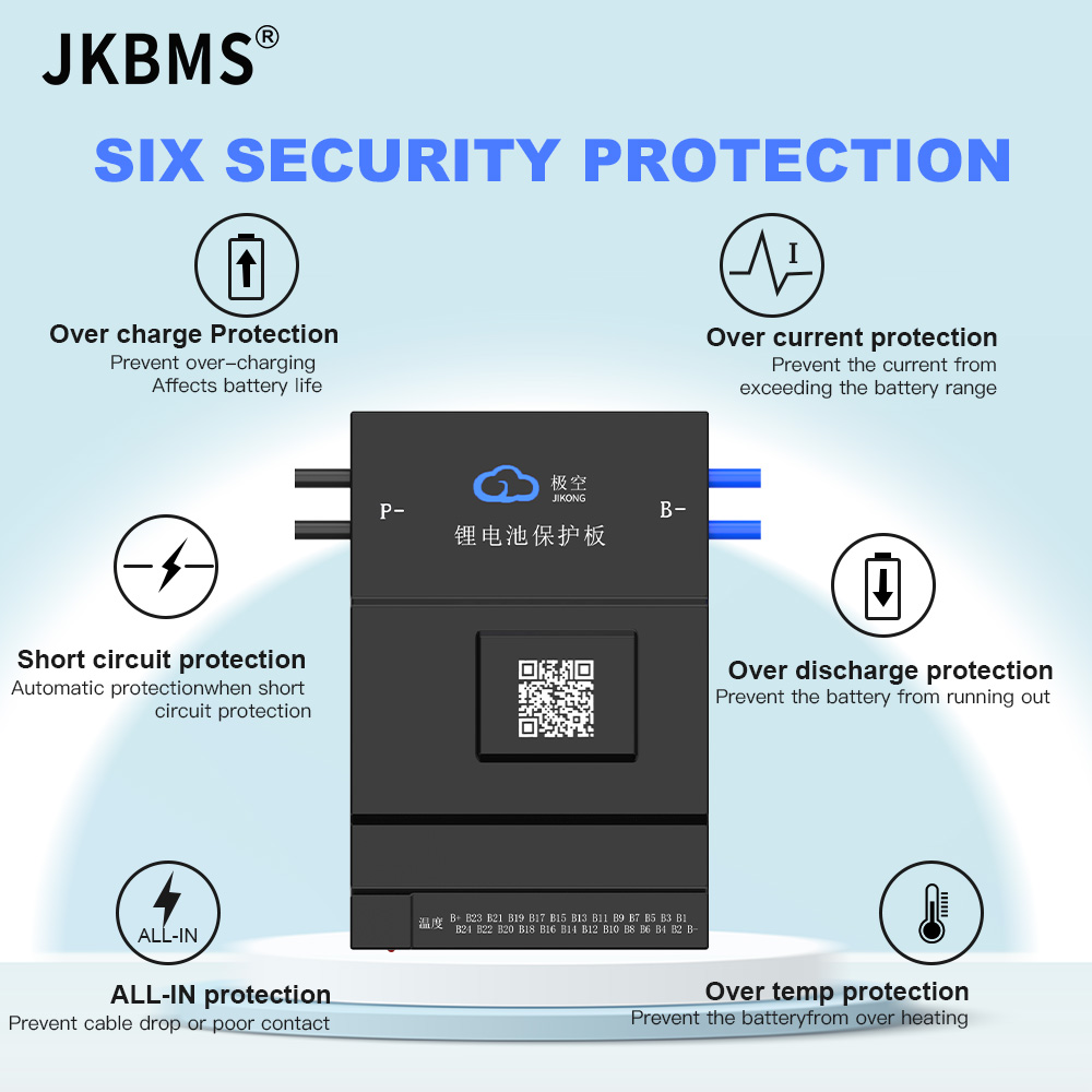 JKBMS 12S 13S 14S 15S 16S 17S  - Lithium Battery 100Ah incelemesi ve fiyatı