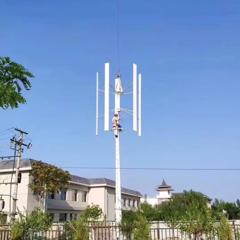 Yeni Tasarım Yel Değirmeni Fan - Mini Wind Turbine Vertical incelemesi ve fiyatı