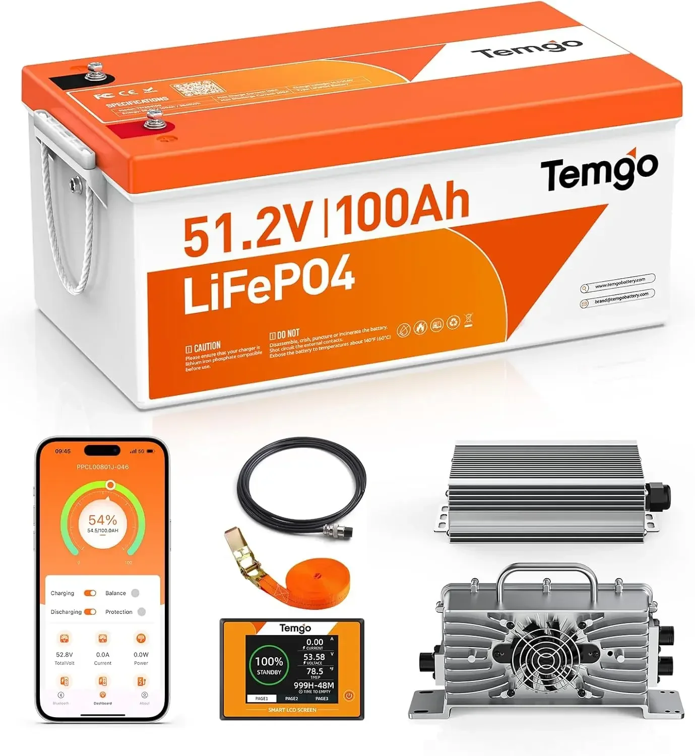 48V (51.2V) 100Ah LiFePO4 Lity - Lithium Battery 100Ah incelemesi ve fiyatı