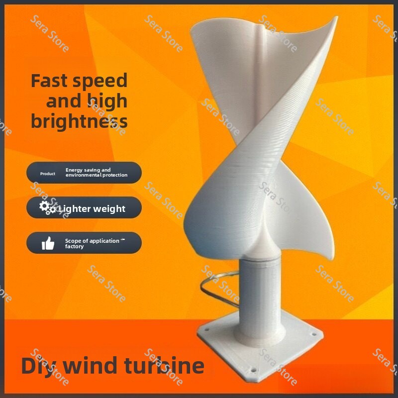Spiral Dikey Eksenli Rüzgar Tü - Mini Wind Turbine Vertical incelemesi ve fiyatı