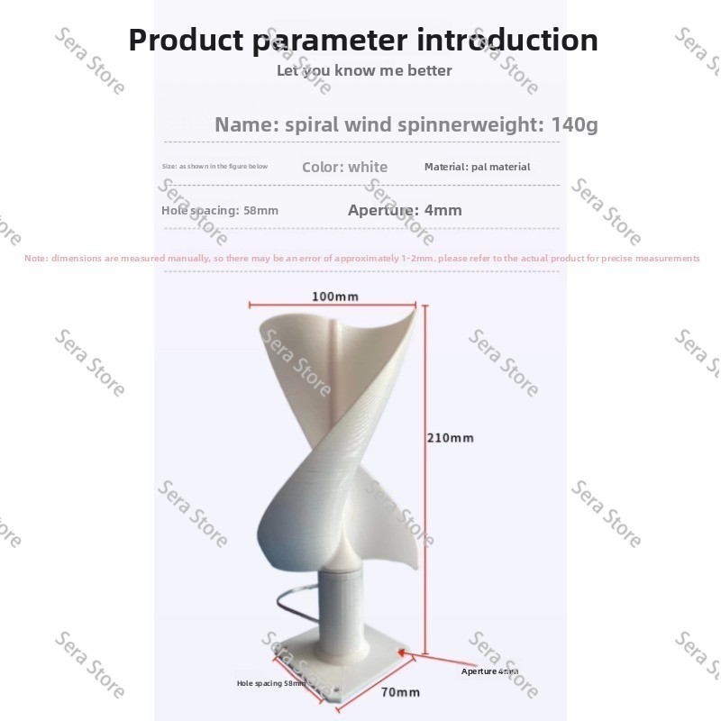 Spiral Dikey Eksenli Rüzgar Tü - Mini Wind Turbine Vertical incelemesi ve fiyatı